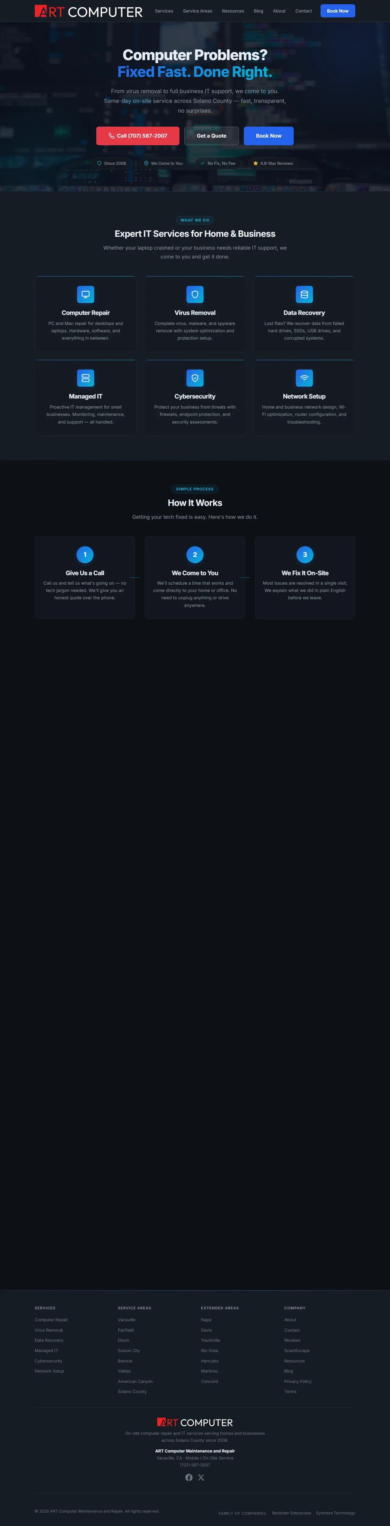 ART Computer Website